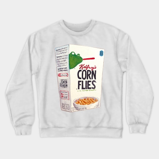 frog breakfast Crewneck Sweatshirt by zstith